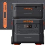 Jackery Solar Generator 4000 Kit, Explorer 2000 Plus and 1X PackPlus E2000 Plus Expandable Battery with 2X200W Solar Panel, 4085 Wh LiFePO4, 3000W Output for Outdoor RV Camping & Home Emergency