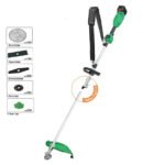 Cordless foldable lithium mower with foldable handle for easy storage