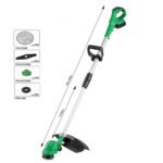 Cordless lawnmower with square blade for precision lawn cutting